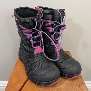 Merrell Kids' Snow Quest Lite Waterproof Boots Snow Rain Hiking - Size 5Y